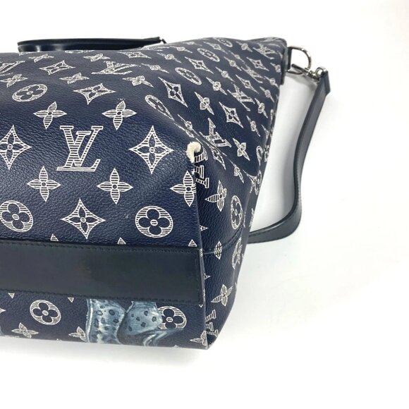 LOUIS VUITTON M54127 Monogram Savannah Chapman 2WAY Shoulder Bag Tote Bag - Picture 7 of 16